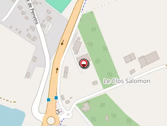 Carte de Pédrono Menuiserie à Saint-armel