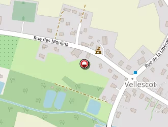 Carte de Castex Noël à Vellescot