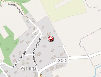 Carte de Terrain De Pétanque à Verlans