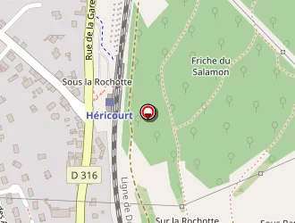 Carte de Muller Maria à Héricourt