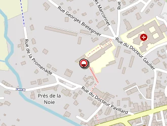 Carte de Commissariat De Police à Héricourt