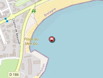 Carte de Hotel Celtique à Carnac