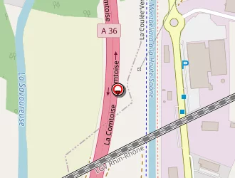 Carte de Dusso à Trévenans