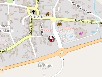 Carte de Funbreizh à Surzur