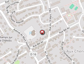 Carte de Ecole Saint Joseph à Héricourt