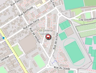 Carte de A La Douane à Saint-louis