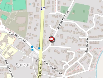 Carte de Hurriez Thomas à Surzur