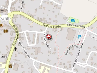 Carte de Institut Coeur De Beauté à Péaule