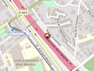 Carte de Mermoz Jean à Saint-louis