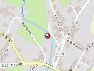 Carte de Salle Polyvalente à Saint-maurice-sur-vingeanne