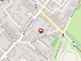 Carte de Coudre Olivier à Blois