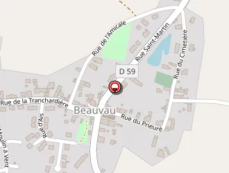 Carte de Urgence (services Locaux) à Beauvau