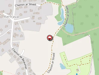 Carte de Camping Le Dolmen à Carnac