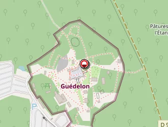 Carte de Guédelon Chantier Médiéval à Treigny