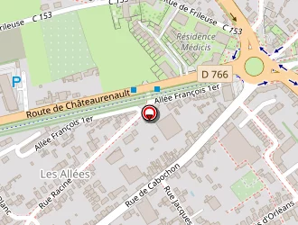 Carte de Pernet Lise à Blois