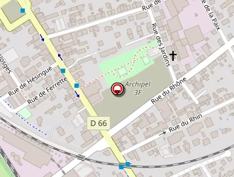 Carte de Wiru à Saint-louis