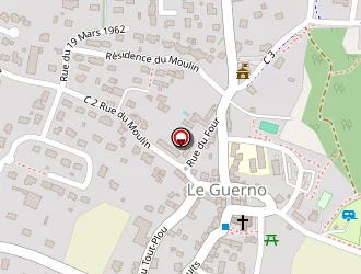 Carte de Pennodis à Guerno (le)