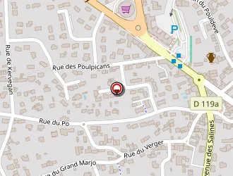 Carte de Ads Electricité à Carnac