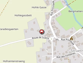 Carte de Ecole Maternelle à Strueth