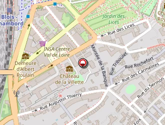 Carte de Gauchard Josiane à Blois