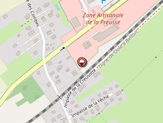 Carte de Transports Express à Brevilliers