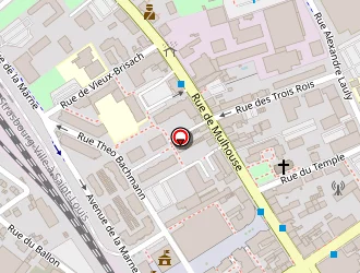 Carte de Mary Pierre à Saint-louis