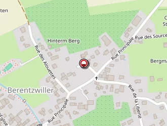 Carte de Schmitt à Berentzwiller