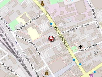 Carte de Café Restaurant Bourqui Luc à Saint-louis