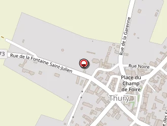 Carte de Leblanc Espaces Verts à Thury