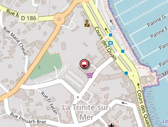 Carte de Uship à Trinité-sur-mer (la)