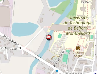 Carte de Viveris Systèmes à Sevenans