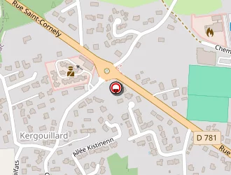 Carte de Kergozien à Carnac