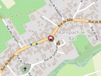 Carte de Salle Polyvalente à Ranspach-le-bas