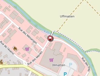 Carte de Aldi Marché à Hirsingue