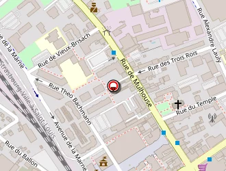 Carte de Efco Immo à Saint-louis