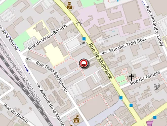 Carte de Groeppelin Frédéric à Saint-louis