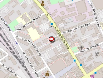 Carte de Tchip Coiffure à Saint-louis