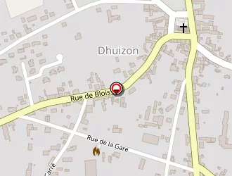 Carte de Terrain De Petanque à Dhuizon