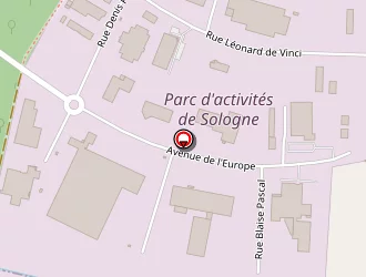 Carte de La Poste à Lamotte-beuvron