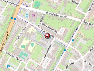 Carte de Les Catmarins à Blois