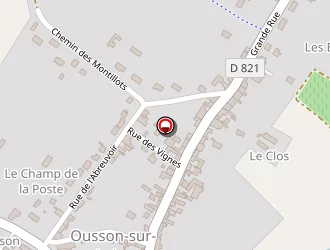 Carte de Ecole Des Petits à Ousson-sur-loire