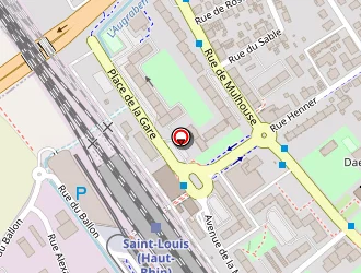 Carte de Rayce à Saint-louis