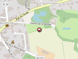 Carte de Terrena à Grand-auverné