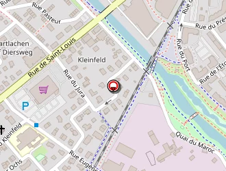 Carte de Veolia Eau-compagnie Générale Des Eaux à Huningue