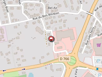 Carte de Softhôtel à Château-renault