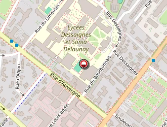 Carte de Veget'halles à Blois