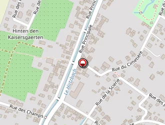 Carte de Café à La Couronne à Hirtzbach