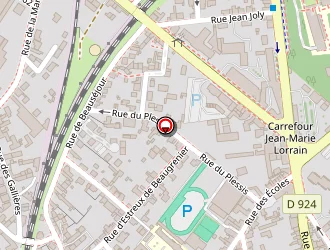 Carte de Justine Spir à Blois