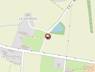 Carte de La Bretèche à Petit-auverné