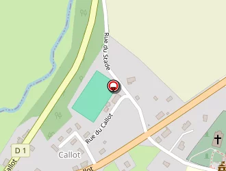 Carte de Terrain De Football à Membrey